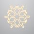 Фигура "Снежинка" 60х60см 720LED тепл. бел. 42Вт IP65 гибкий неон Neon-Night 501-326