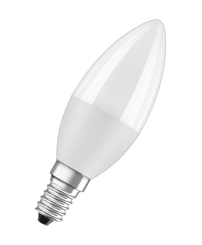 Лампа светодиодная LED Value LVCLB75 10SW/865 свеча матовая E14 230В 10х1 RU OSRAM 4058075579262