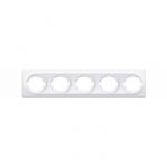 Рамка 5-м Florence бел. 1E52501300 OneKeyElectro 2172786