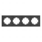 Рамка 4-м Афина универс. графит Universal A0046-Gr