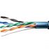 Кабель витая пара F/UTP кат.5e 4х2х24AWG solid CU PE OUTDOOR Standart черн. 305м (м) SUPRLAN 01-1028