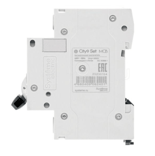 Выключатель автоматический модульный 3п C 16А 4.5кА City9 Set 400В SE C9F34316