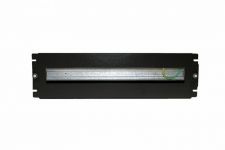 Панель с DIN-рейкой с регулир. глубиной установки 19дюйм 3U 22 места BPB19-PS-3U-RAL9005 черн. Hyperline 437075