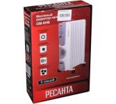 Радиатор масляный 9 секц. 2400Вт ОМ-9НВ Ресанта 67/3/11