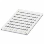 Табличка для клемм белая TS-Z1 (пакет 5шт)