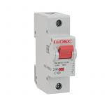 Выключатель автоматический модульный 1п C 80А 20кА YON MD125 DKC MD125-1C80