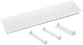 Заглушка 12 мод. бел. IEK YZM10-12-K01