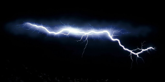 Высокоскоростная фотография молнии